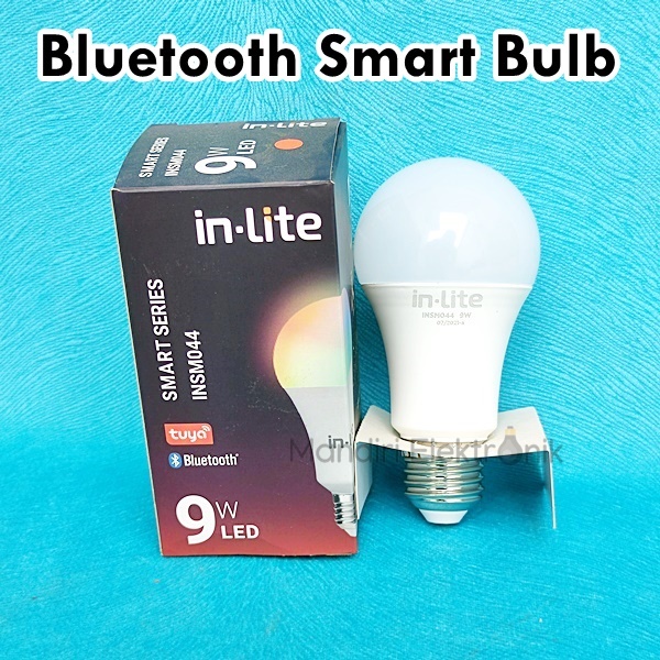 in-Lite Smart Bluetooth Bulb LED 9W INSM044 - Lampu Bluetooth 9 Watt - Lampu LED Bulb Bluetooth