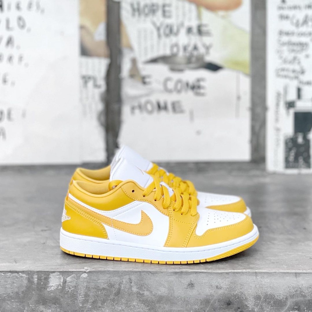 Jual Air Jordan 1 Low Mustard Yellow Shopee Indonesia