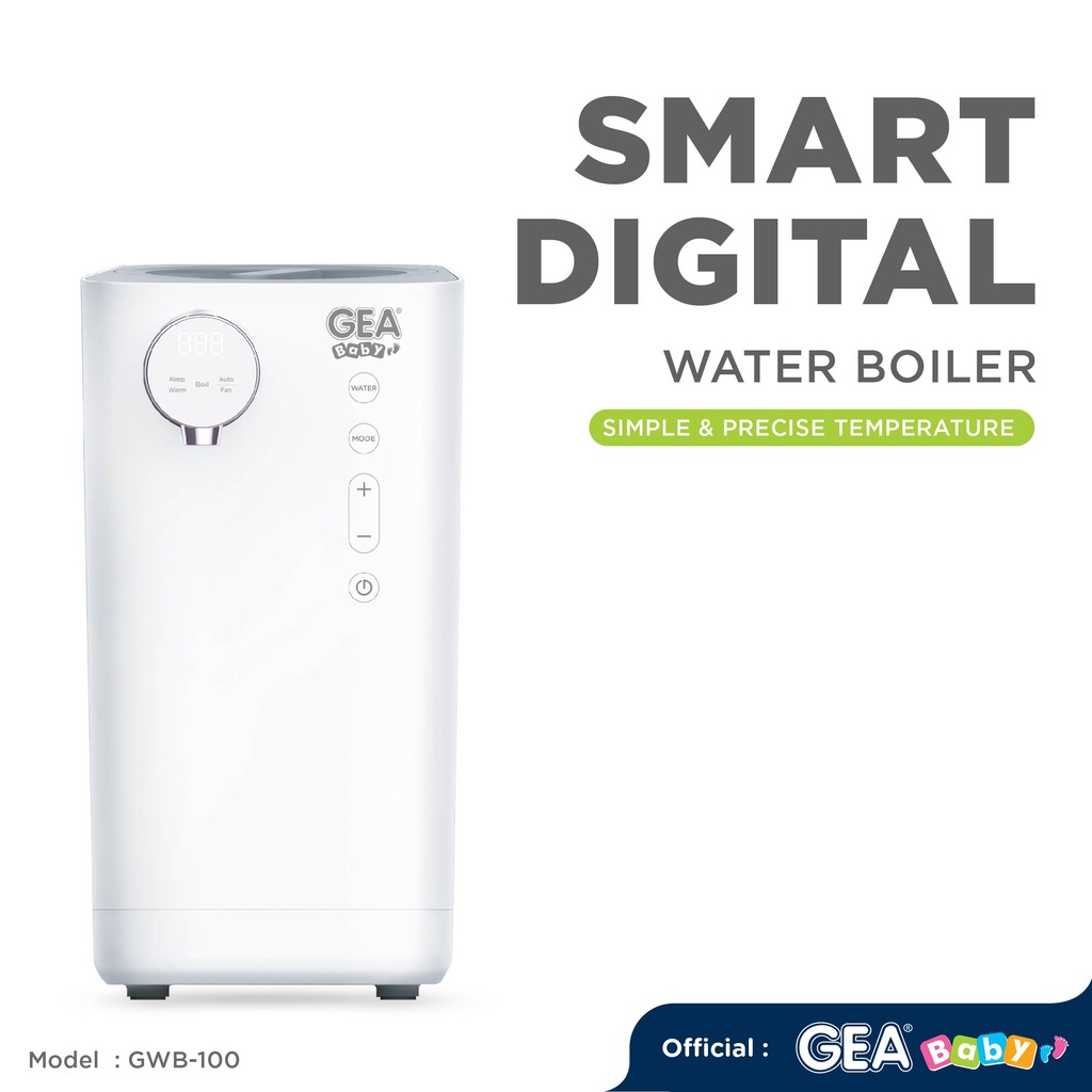 Gea Baby Smart Water Boiler &amp; Dispenser GWB-100 /Dispenser (Pemanas Air)