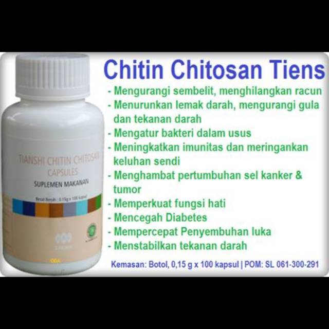 CHITIN CHITOSAN TIENS
