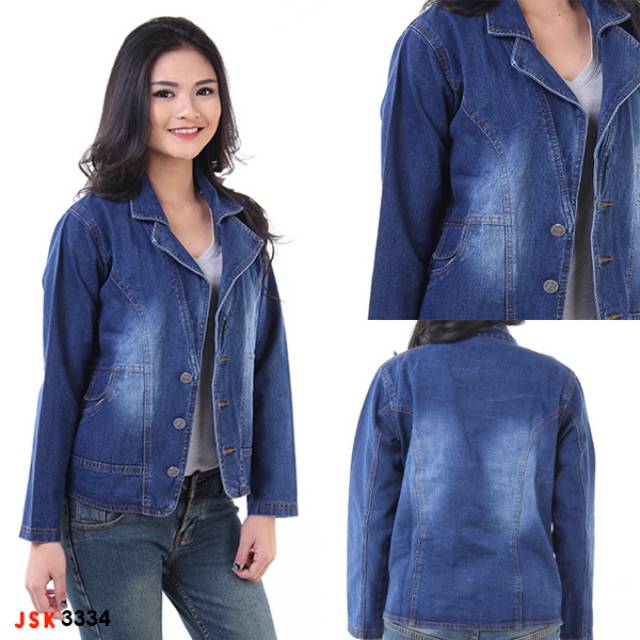 Jaket jeans ORIGINAL PRODUCT JSK JEANS IMPORT( 2 varian)