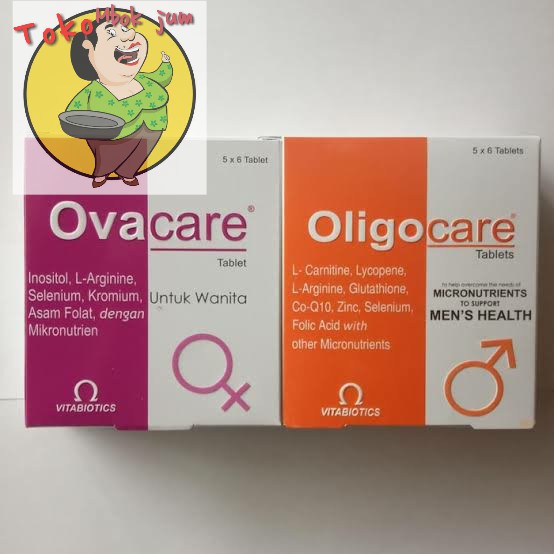 Ovacare dan Oligocare (1strip isi 6tablet)