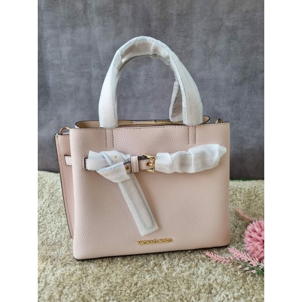 tas michael kors MK emilia small satchel pink
