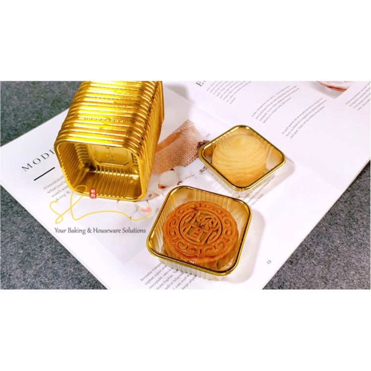 Tray Mooncake Kue Bulan 50gr Mika Tempat Puding Jelly Pia Shanghai ECER GROSIR