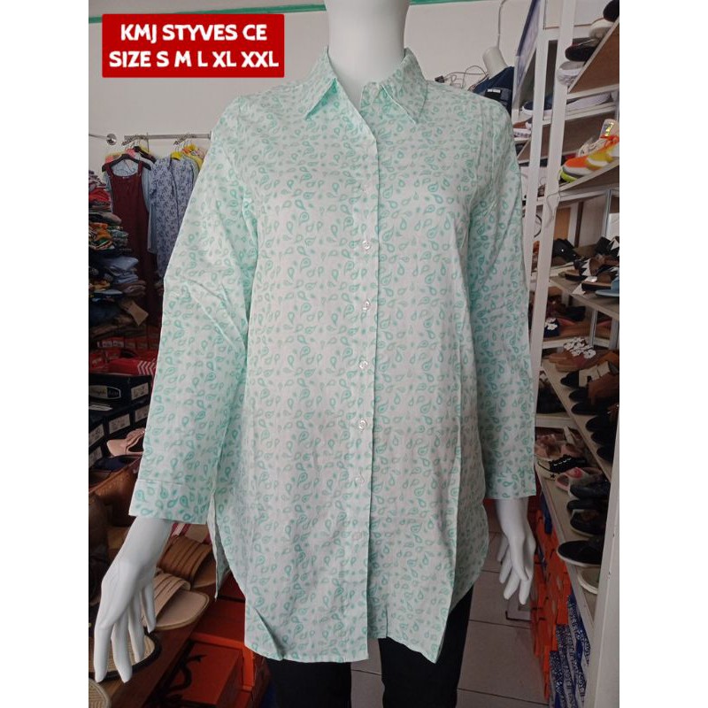 KEMEJA WANITA ST YVES BRAND MATAHARI 028HDB