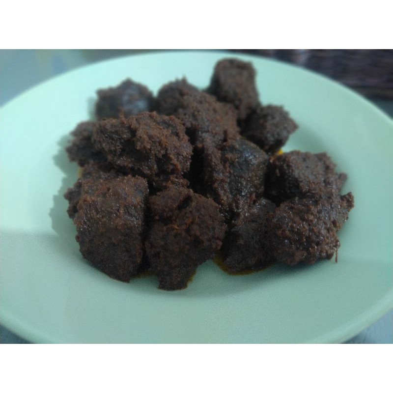 

Rendang Sapi 250gr asli Payakumbuh Minangkabau