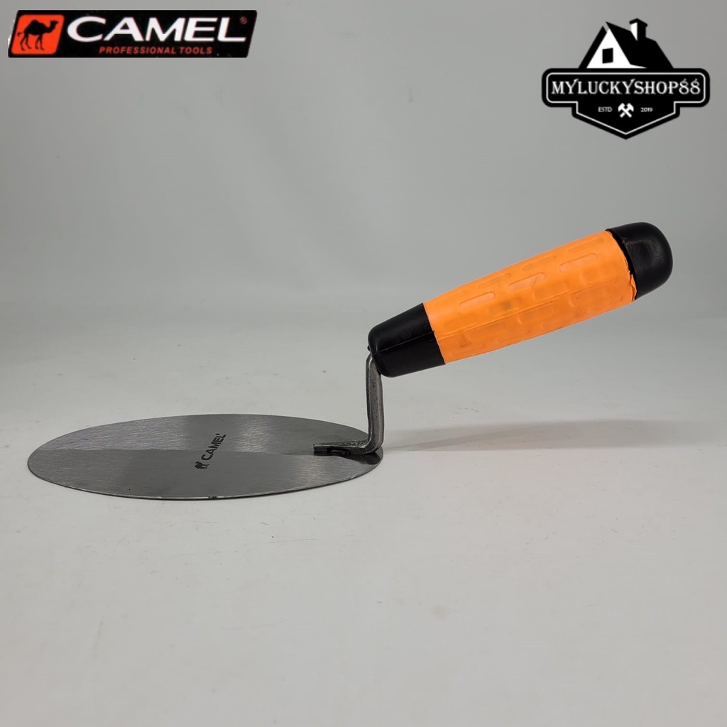 Camel Sendok Semen Gagang Karet 6 inch Bulat