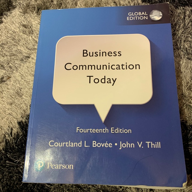 Business communication today, 9781292215341