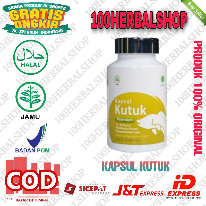 KAPSUL KUTUK  Kapsul Kutuk Premium Ekstrak Albumin Pasca Operasi 5x Original asli 100%