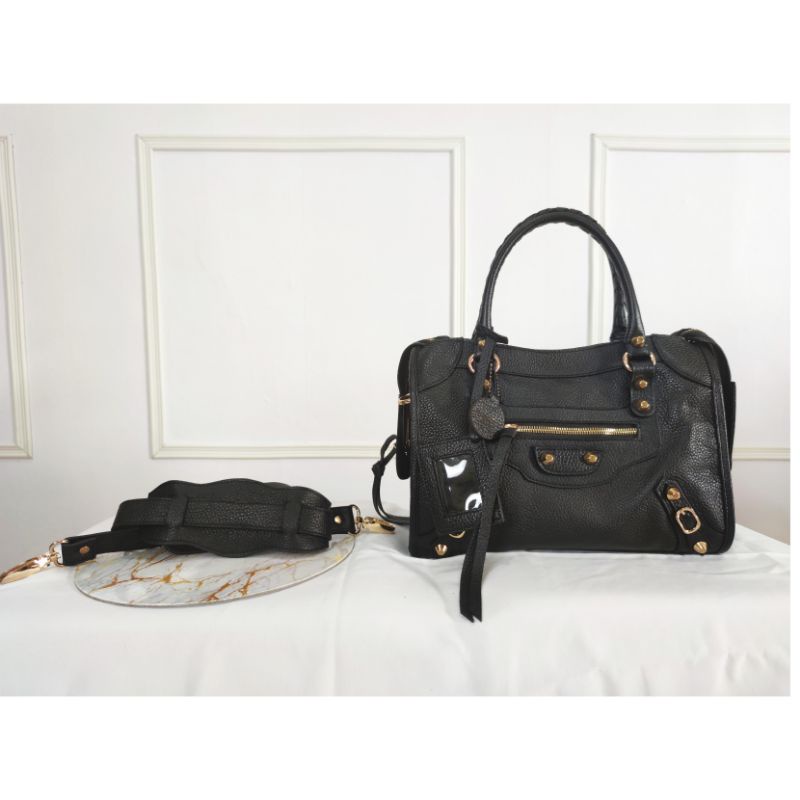 Balenciaga KULIT SAPI ASLI tas wanita