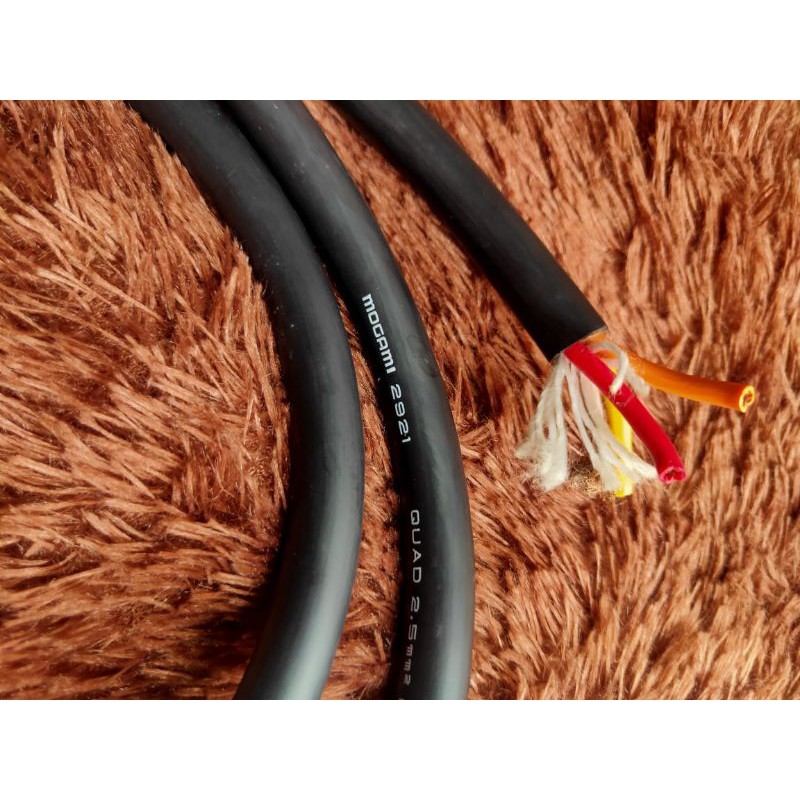 kabel speaker mogami 2921 isi 4 x 2,5mm