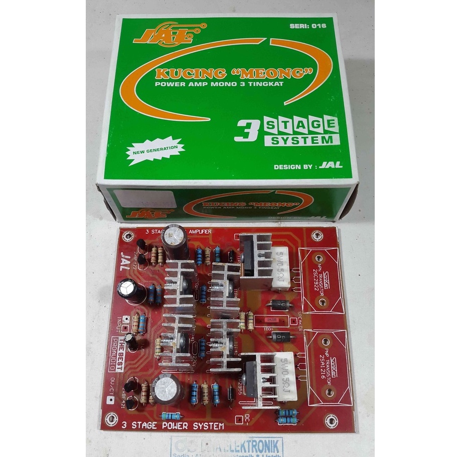 KIT DRIVER POWER AMPLIFIER MONO 1000 WATT 3 TINGKAT