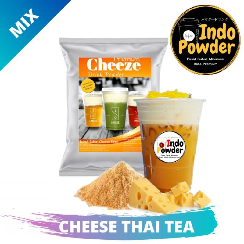 

Bubuk minuman indopowder Rasa cheese Thai tea