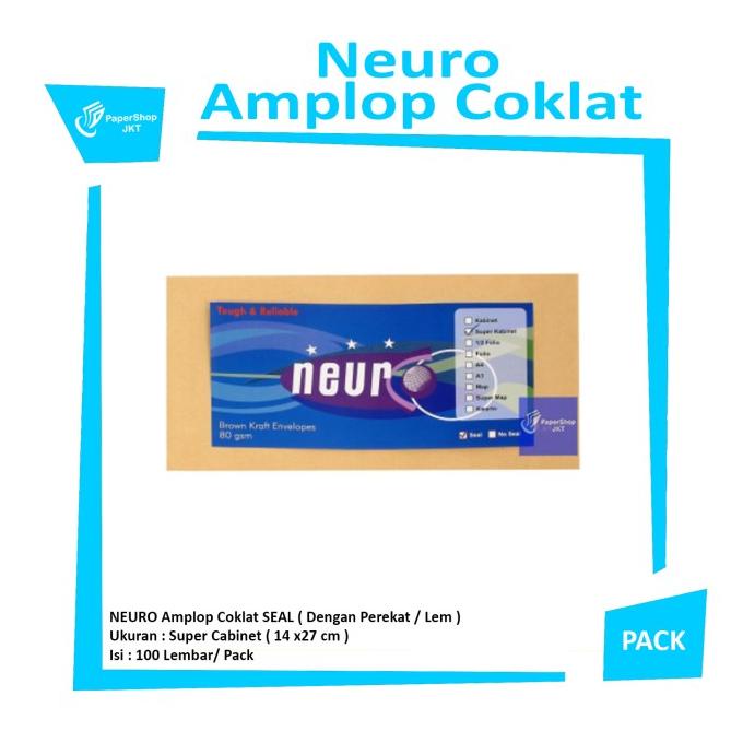 

HOT PROMO!!! Amplop Coklat Uk. Super Kabinet Neuro ( 14 x27 cm ) SEAL