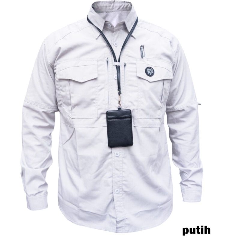 kemeja tactical M Tac kemeja outdoor kemeja Reskrim