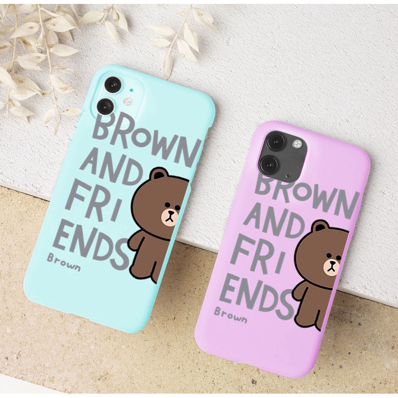 SOFTCASE MACARON MOTIF FRIEND BEAR CUTE INFINIX SMART 4 / SMART 5 / SMART 6 RAM 3GB / HOT 9 PLAY