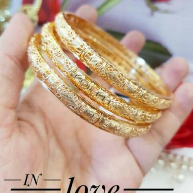 Gelang Xuping Bangkok Keroncong Isi 1/2/3