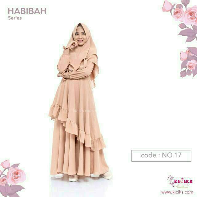 Habibah dress by kiciks muslimah