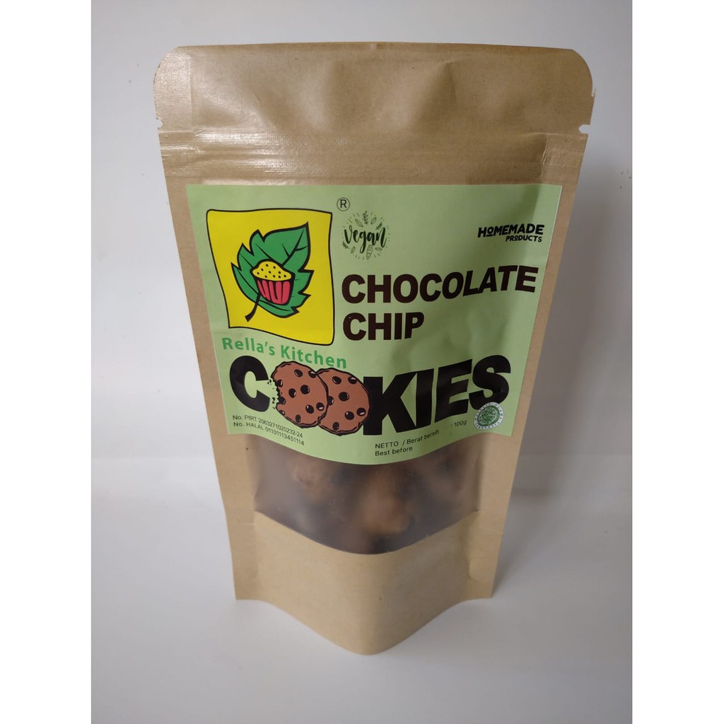 

Rella's Kitchen Vegan Chocolate Chip Cookies / Healthy Snack / Snack Sehat / Camilan Sehat