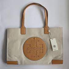Tory Burch Ella Canvas Tote Classic