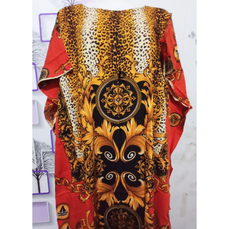 DASTER LOWO KELELAWAR JUMBO MOTIF MACAN RANTAI