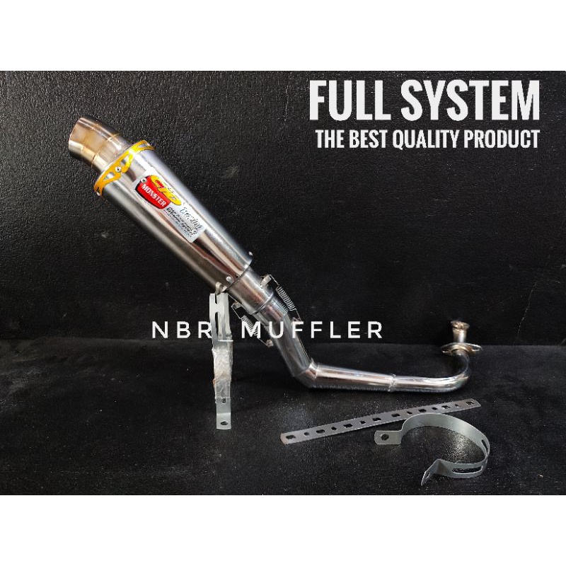 Knalpot racing CLD Monster corong Vario 110 karbu/techno/vario 110 fi/vario 125 old/led/vario 150