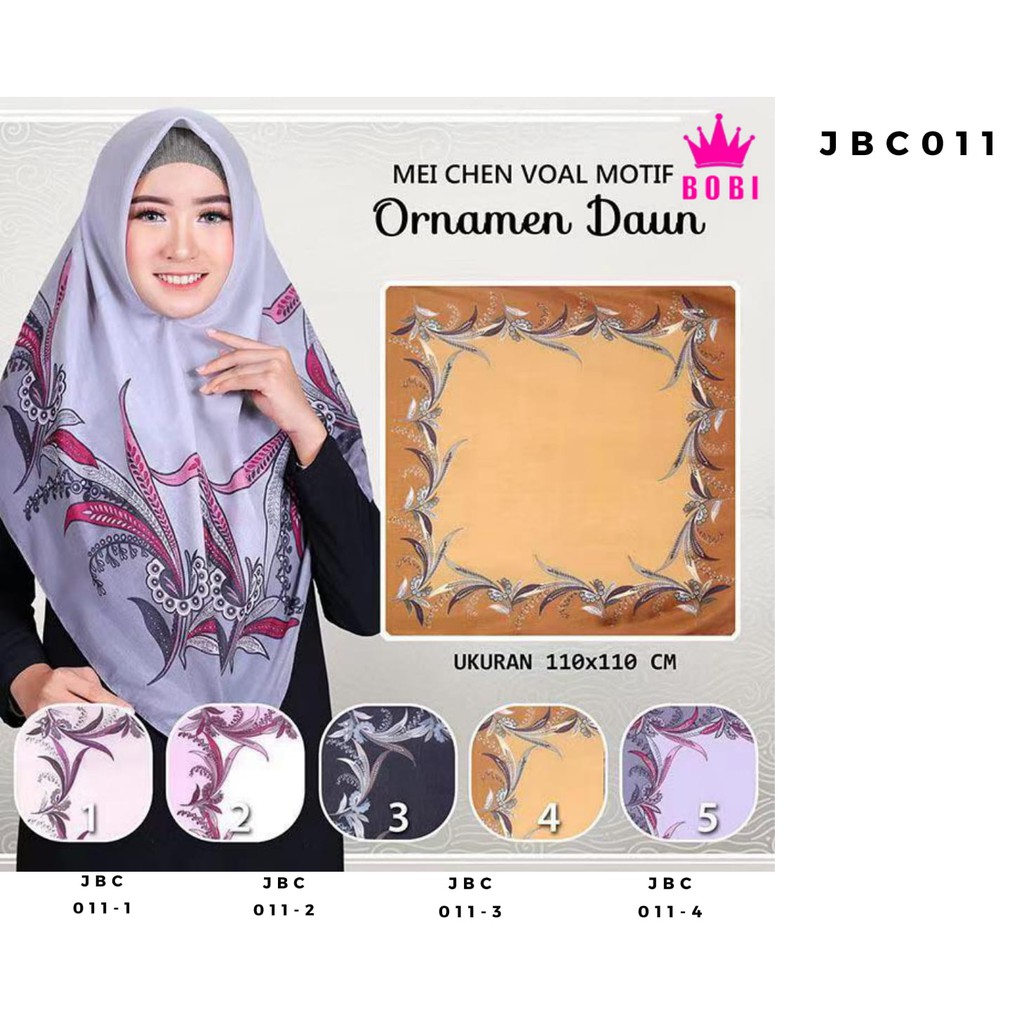 Jilbab Segitiga Mei Chen /  Hijab Variasi Warna / Kode JBC011