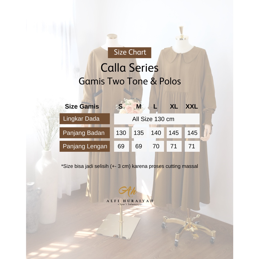 CALLA Set Tunik Khimar by ALFI HURAIYAH klambieakhwat | Tunik set rok jilbab