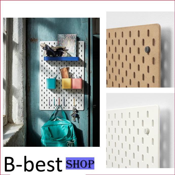 

Papan berlubang / papan organizer wall / papan pegboard 36x56 cm