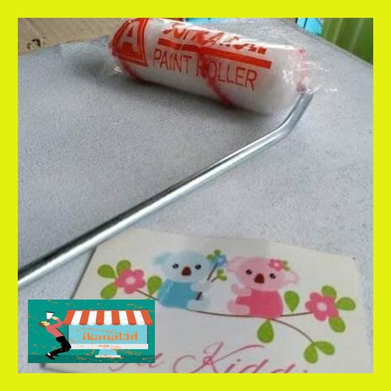 Ip3Ygs Kuas Roll Kapal Supra Roller Cat Minyak Tembok Besi Kecil Bulu Gagang 75Jhydnd