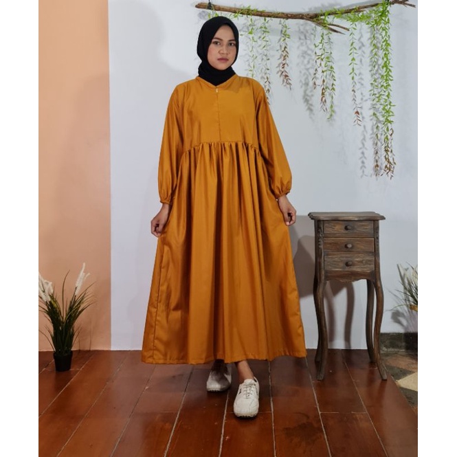 Midi Dress Babydoll Annabelle Big Size