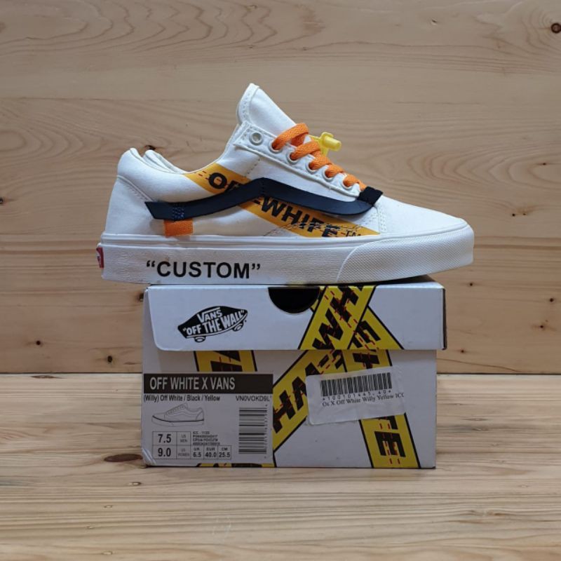 Vans Oldskool X Off White Willy Yellow