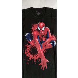 Kaos Spiderman Dewasa Pria New Jongkok Baju Cowok Rhymes Pendek Keren Premium