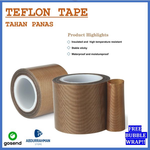 

Diskon Kertas Kain Teflon Silpat Tape Tahan Panas Mesin Press Sealer Baking Murah