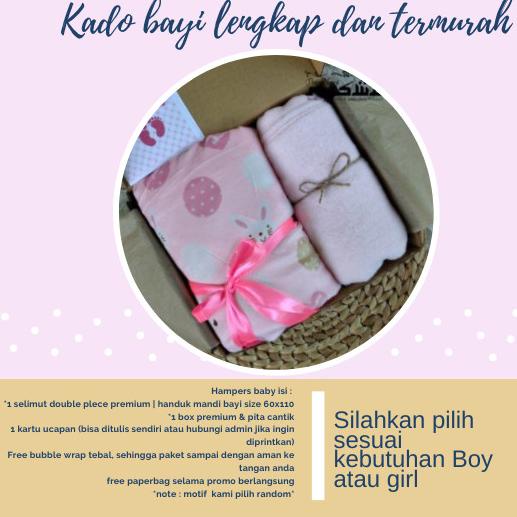 

Sale!!! Parsel Bayi/Kado Bayi Baru Lahir Set Gift/Kado Melahikan/Kado Bayi - Paling Dicari