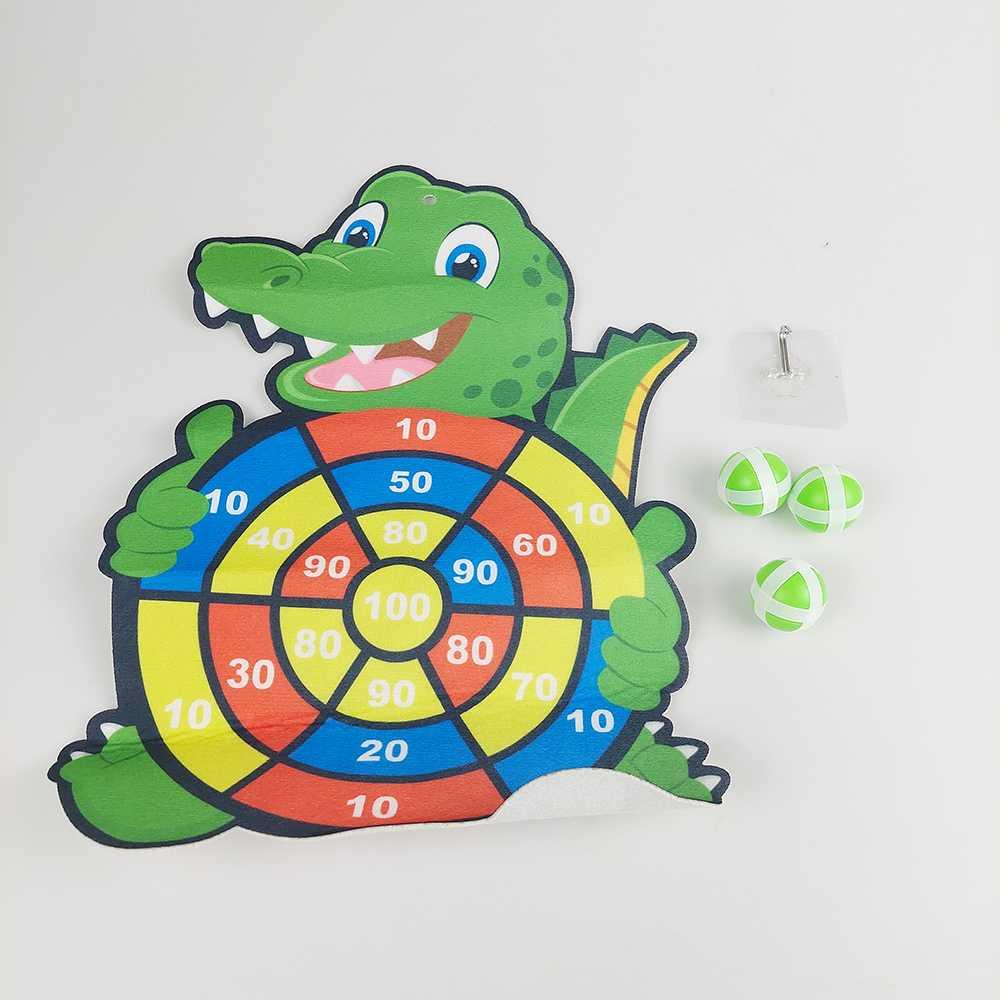 JOKEJOLLY Mainan Anak Target Sticky Ball Dartboard Children Toy HX2806