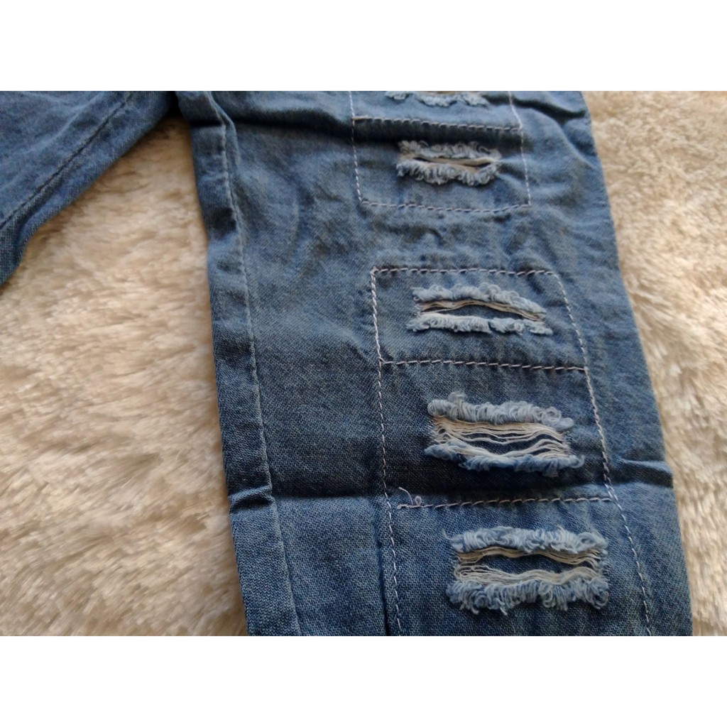 COD Celana Panjang Anak Laki Laki Jogger Ripped Usia1-8 tahun-4