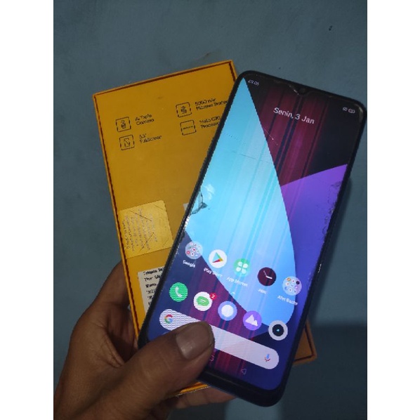 realme c3 minus lcd