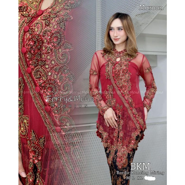 KEBAYA ORIGINAL // BKM BORDIR KANCING MIRING // By Ferry Mena