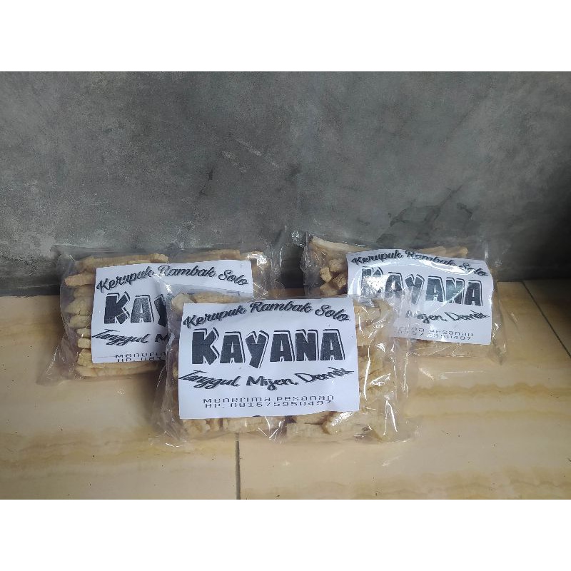 

KRUPUK RAMBAK KAYANA