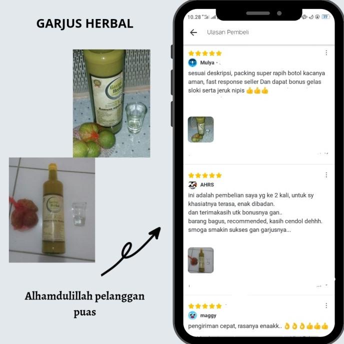 

TERLARIS Garjus (Garlic Juice) Minuman Jus Bawang Putih Tunggal Terbaik 350ml/MINUMAN COLLAGEN/MINUMAN YOYIC/MINUMAN DIET/MINUMAN PEMUTIH BADAN/MINUMAN KOREA/MINUMAN KEMASAN/MINUMAN KALENG/MINUMAN KOTAK/MINUMAN SEHAT HERBAL/MINUMAN SEHAT UNTUK