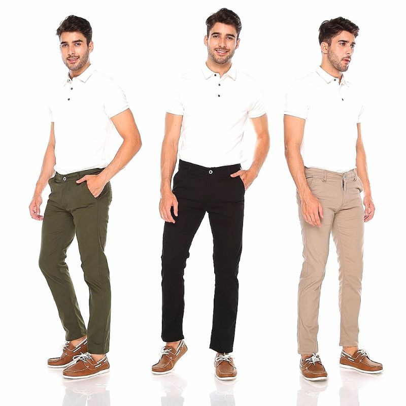 Celana pria - celana chino - celana panjang pria chino - celana panjang polos - celana panjang pria premium