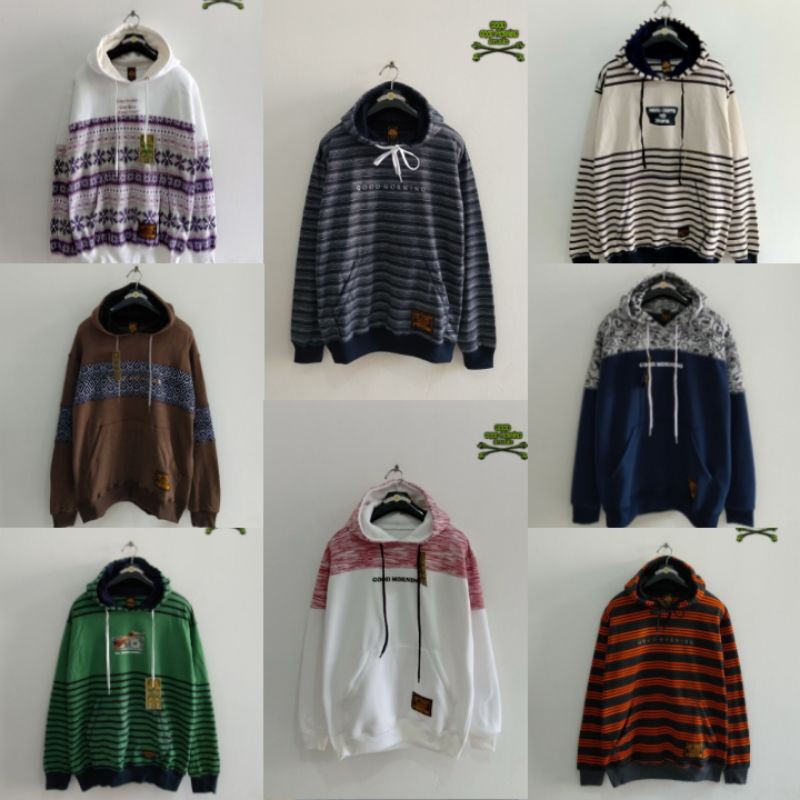 Jaket Hoodie Smile / Jaket Good Morning / Jaket Belang Belang / Jaket Polos