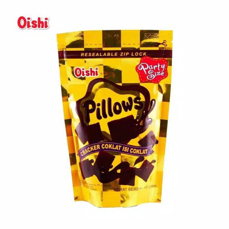 

Oishii Pillows Rasa Cokelat 110gr