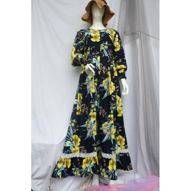 gamis murah adem nazwa shofia dress 1 ORIGINAL