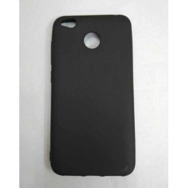 Soft Case Full Black Xiaomi Redmi 4X Casing Cover
