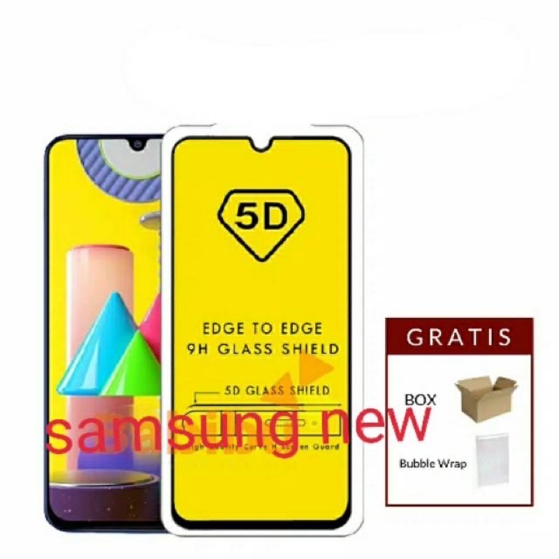 tempered glass Samsung J4+ J6+ A8+ A6+ A50 A51 A71 A72 A52 A32 A30 A20 A21S anti gores kaca fullayar