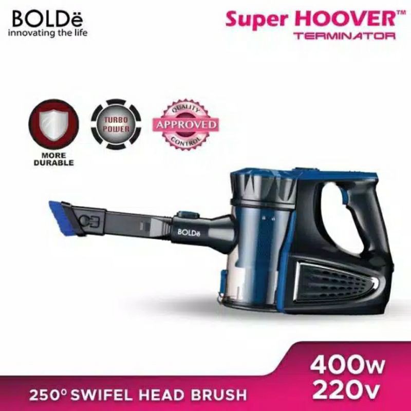 [ BOLDe ] Vacum Cleaner / Super Hoover TERMINATOR - Mampu Sedot Tungau