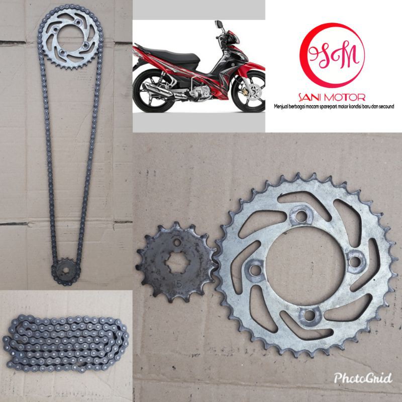 Gear Set Motor Jupiter Z Burhan/Jupiter Robot/Jupiter MX/Jupiter MX King