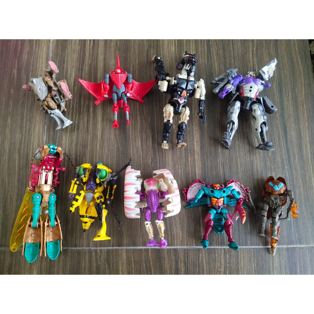 Action Figure Transformers Beast Wars Original Takara Tomy 9 Figures